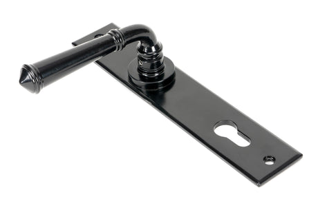 From The Anvil - Black Regency Lever Espag. Lock Set | Sku. 45589 | Trade Door Handles.