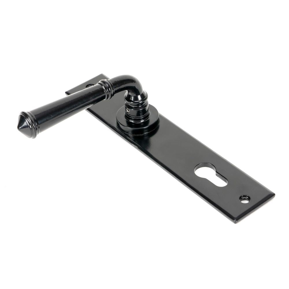 From The Anvil - Black Regency Lever Espag. Lock Set | Sku. 45589 | Trade Door Handles.