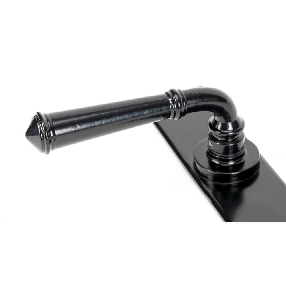From The Anvil - Black Regency Lever Espag. Lock Set | Sku. 45589 | Trade Door Handles.