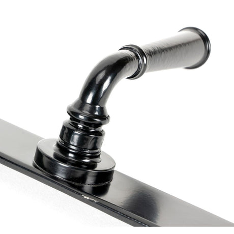 From The Anvil - Black Regency Lever Espag. Lock Set | Sku. 45589 | Trade Door Handles.