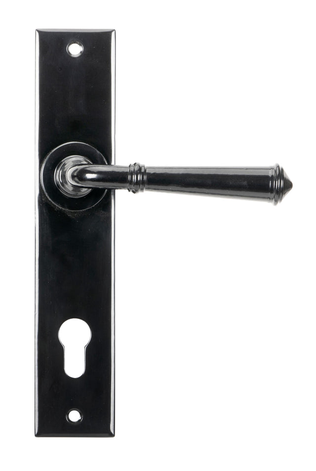 From The Anvil - Black Regency Lever Espag. Lock Set | Sku. 45589 | Trade Door Handles.