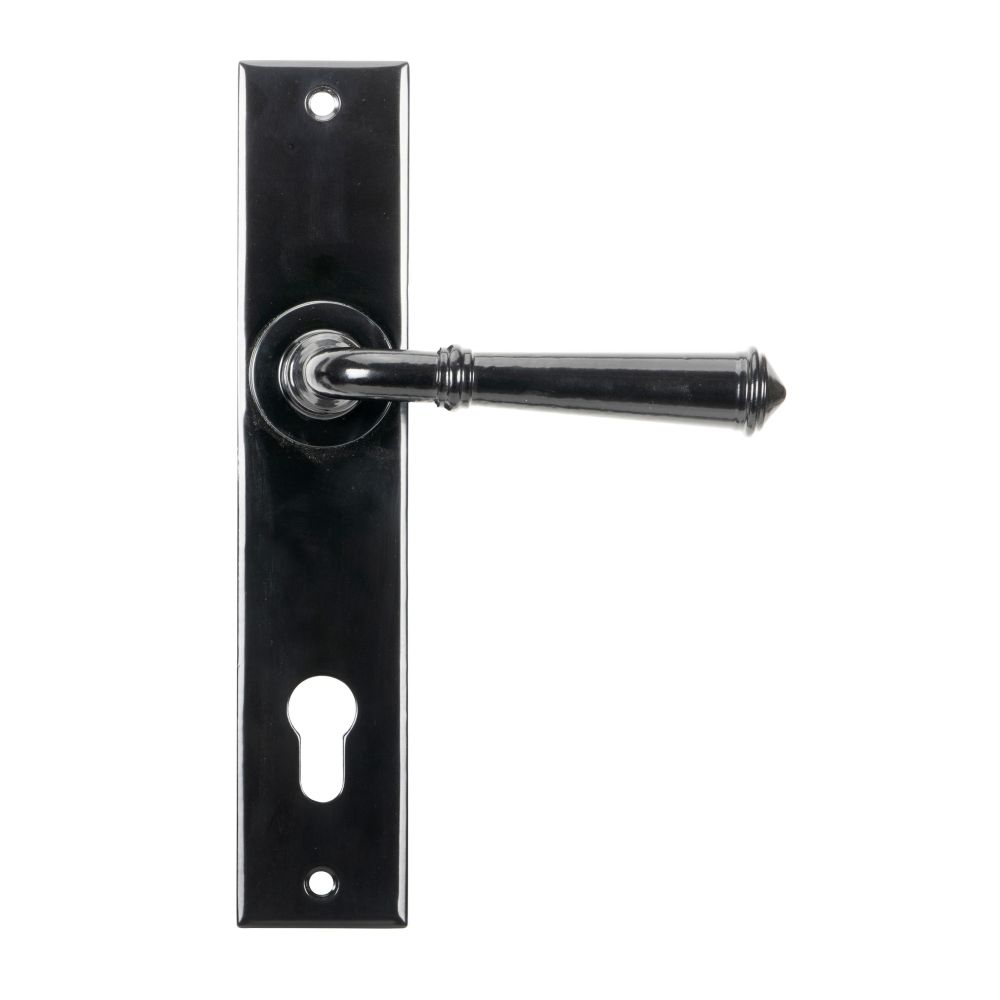 From The Anvil - Black Regency Lever Espag. Lock Set | Sku. 45589 | Trade Door Handles.