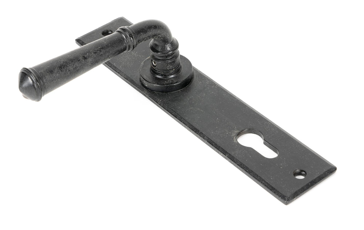 From The Anvil - External Beeswax Regency Lever Espag. Lock Set | Sku. 45590 | Trade Door Handles.
