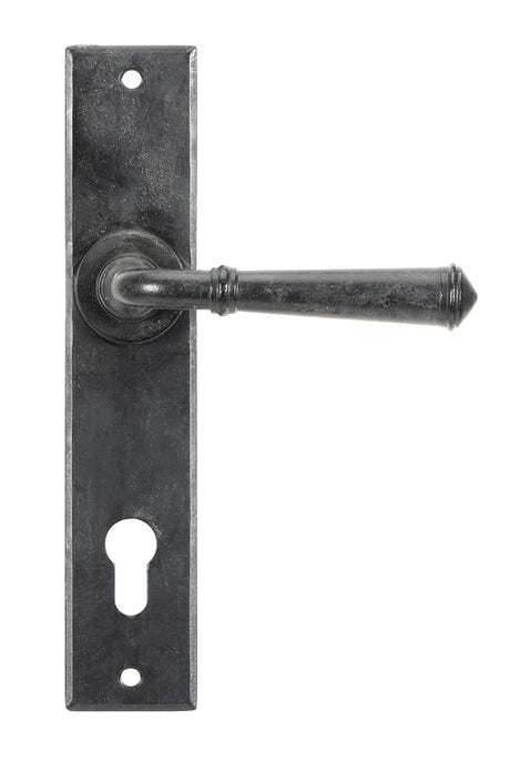From The Anvil - External Beeswax Regency Lever Espag. Lock Set | Sku. 45590 | Trade Door Handles.
