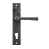 From The Anvil - External Beeswax Regency Lever Espag. Lock Set | Sku. 45590 | Trade Door Handles.