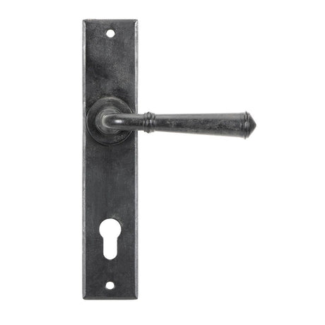 From The Anvil - External Beeswax Regency Lever Espag. Lock Set | Sku. 45590 | Trade Door Handles.