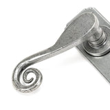 From The Anvil - Pewter Monkeytail Lever Euro Lock Set | Sku. 45592 | Trade Door Handles.