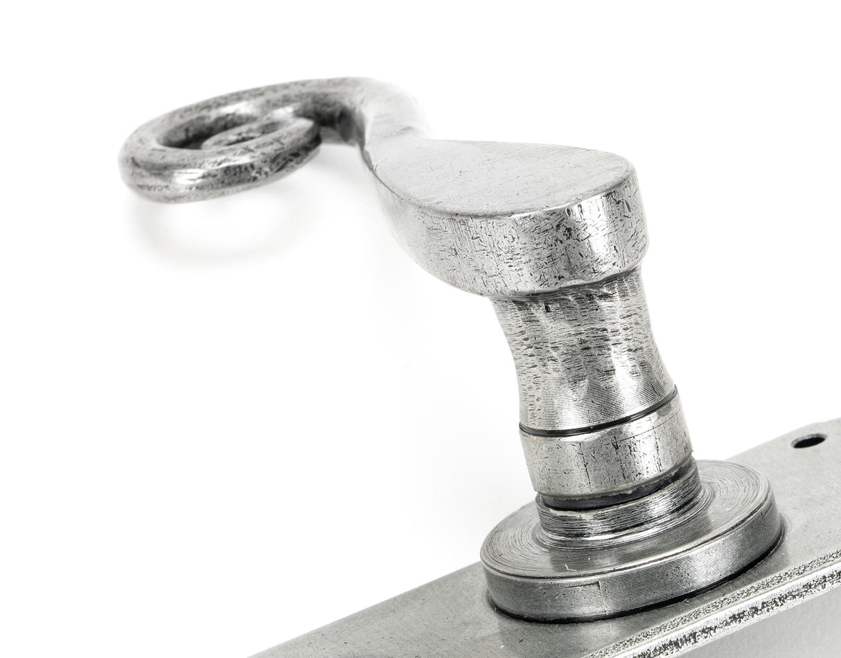 From The Anvil - Pewter Monkeytail Lever Euro Lock Set | Sku. 45592 | Trade Door Handles.