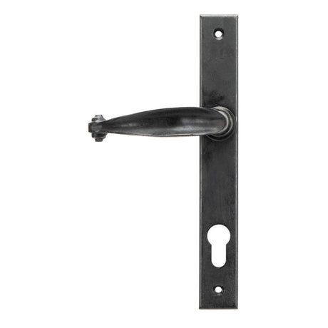 From The Anvil - External Beeswax Cottage Slimline Lever Espag. Lock Set | Sku. 45593 | Trade Door Handles.
