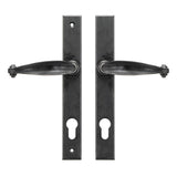 From The Anvil - External Beeswax Cottage Slimline Lever Espag. Lock Set | Sku. 45593 | Trade Door Handles.