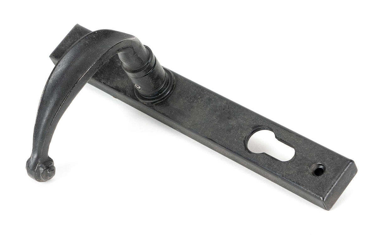 From The Anvil - External Beeswax Cottage Slimline Lever Espag. Lock Set | Sku. 45593 | Trade Door Handles.