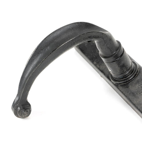 From The Anvil - External Beeswax Cottage Slimline Lever Espag. Lock Set | Sku. 45593 | Trade Door Handles.