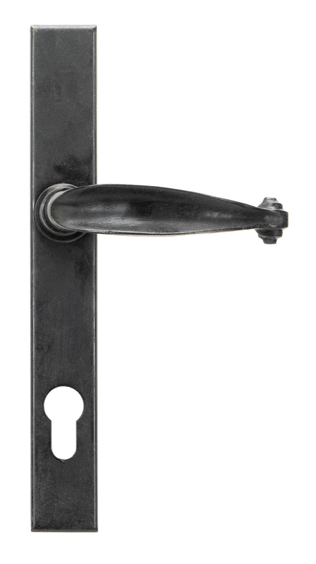 From The Anvil - External Beeswax Cottage Slimline Lever Espag. Lock Set | Sku. 45593 | Trade Door Handles.