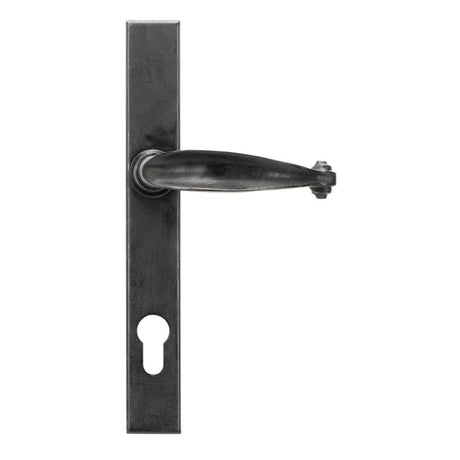 From The Anvil - External Beeswax Cottage Slimline Lever Espag. Lock Set | Sku. 45593 | Trade Door Handles.