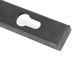 From The Anvil - External Beeswax Monkeytail Slimline Lever Espag. Lock Set - LH | Sku. 45594L | Trade Door Handles.