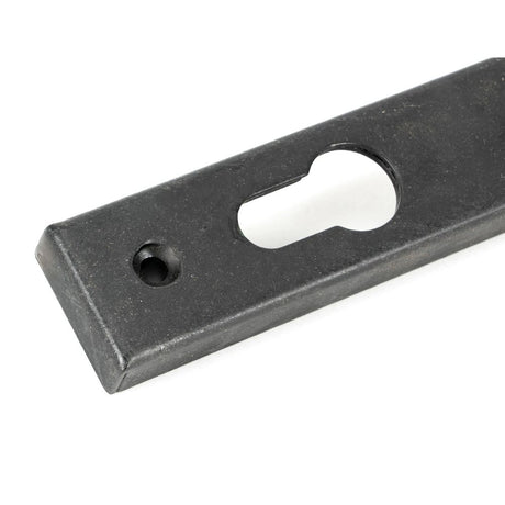 From The Anvil - External Beeswax Monkeytail Slimline Lever Espag. Lock Set - LH | Sku. 45594L | Trade Door Handles.