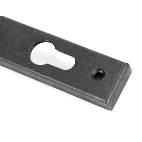 From The Anvil - External Beeswax Monkeytail Slimline Lever Espag. Lock Set - RH | Sku. 45594R | Trade Door Handles.