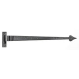 From The Anvil - External Beeswax 35" Hook & Band Hinge - Cranked (pair) | Sku. 45595 | Trade Door Handles.