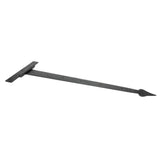 From The Anvil - External Beeswax 36" Barn Door T Hinge (pair) | Sku. 45596 | Trade Door Handles.