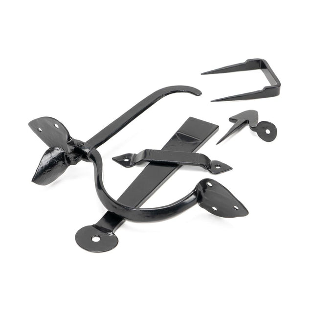 From The Anvil - Black Gothic Thumblatch - XL | Sku. 45598 | Trade Door Handles.