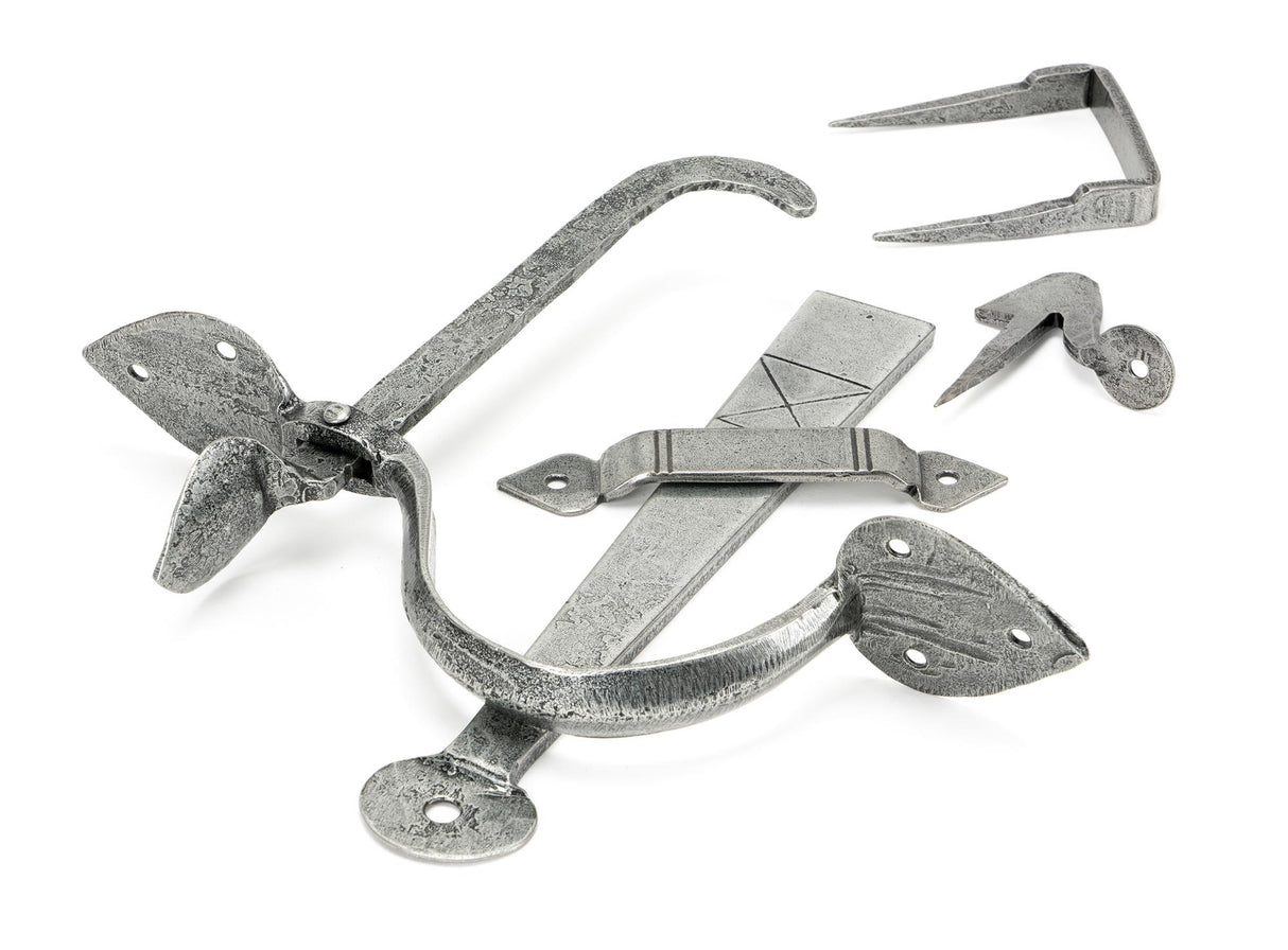 From The Anvil - Pewter Gothic Thumblatch - XL | Sku. 45599 | Trade Door Handles.