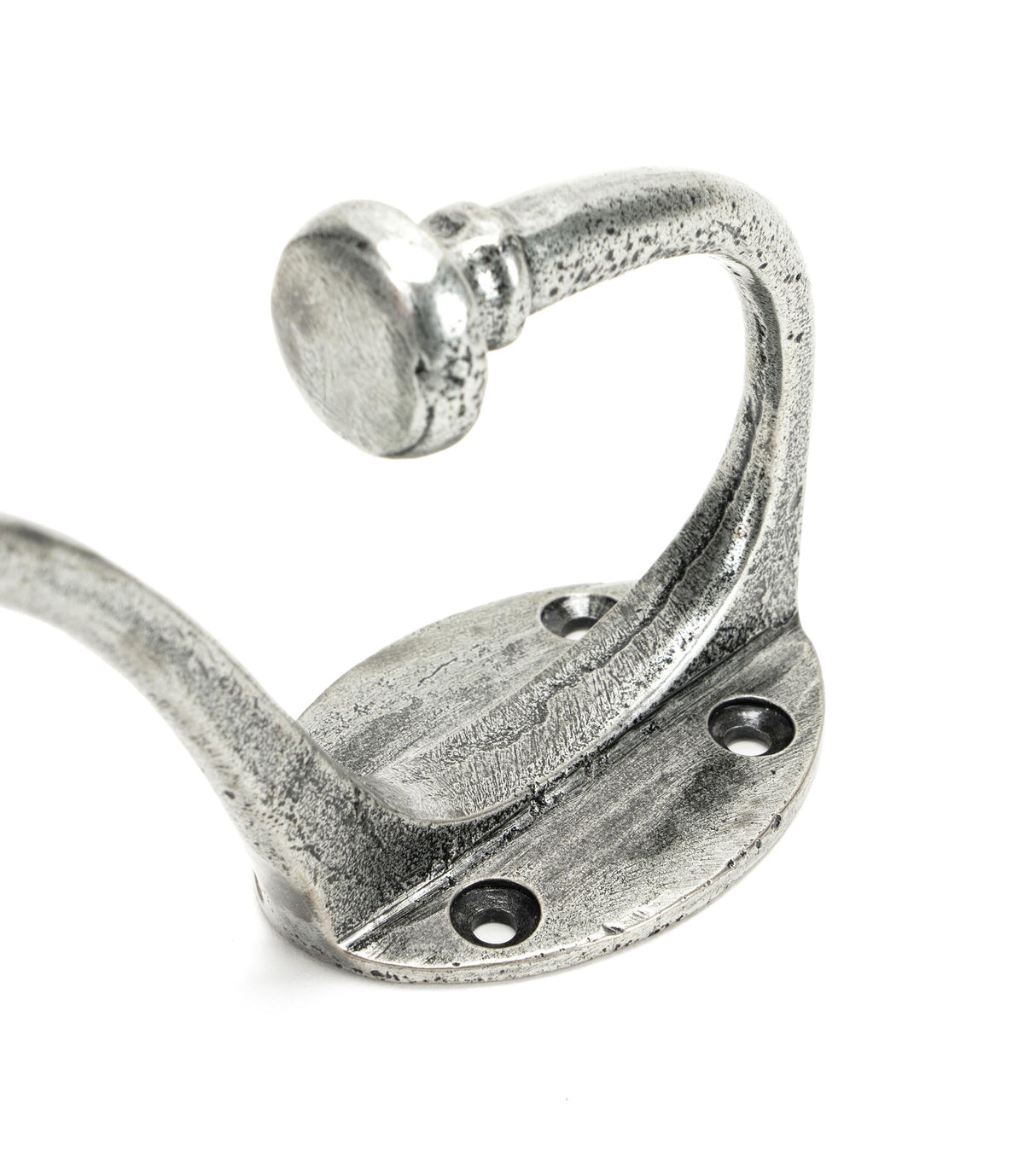 From The Anvil - Pewter 7 3/4" Hat & Coat Hook | Sku. 45602 | Trade Door Handles.