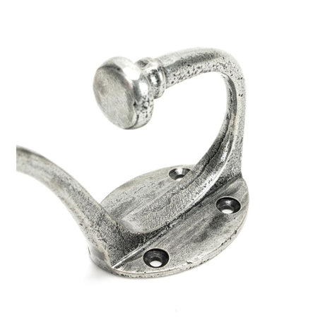 From The Anvil - Pewter 7 3/4" Hat & Coat Hook | Sku. 45602 | Trade Door Handles.