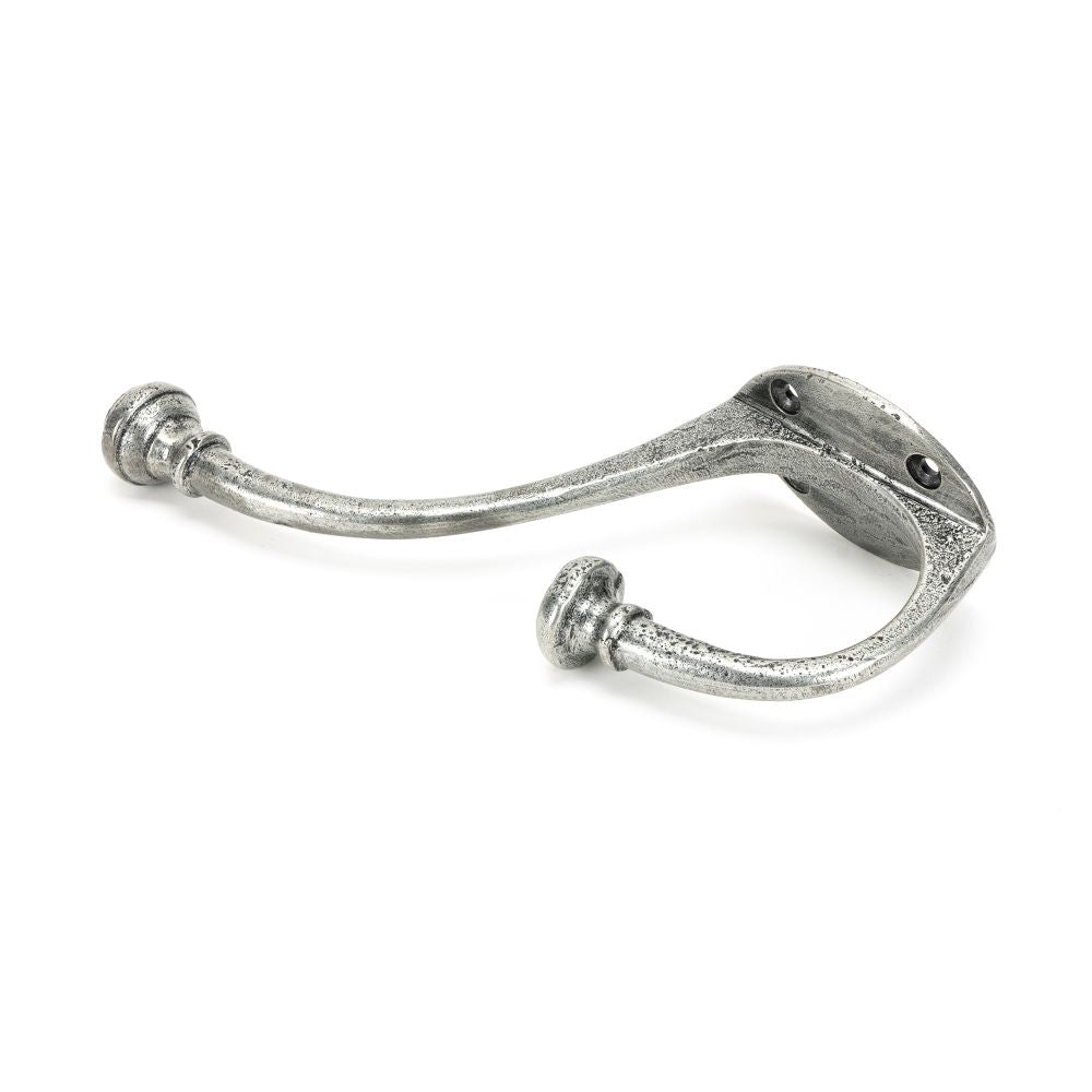 From The Anvil - Pewter 7 3/4" Hat & Coat Hook | Sku. 45602 | Trade Door Handles.