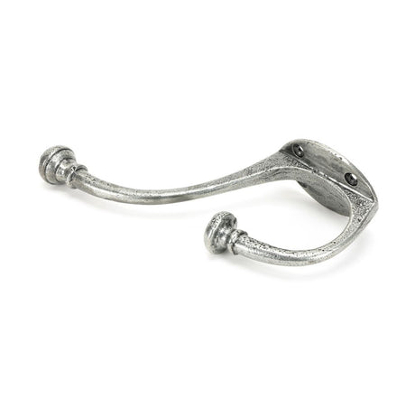 From The Anvil - Pewter 7 3/4" Hat & Coat Hook | Sku. 45602 | Trade Door Handles.