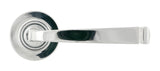 From The Anvil - Polished Chrome Avon Round Lever on Rose Set (Plain) | Sku. 45615 | Trade Door Handles.