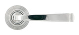 From The Anvil - Polished Chrome Avon Round Lever on Rose Set (Beehive) | Sku. 45617 | Trade Door Handles.