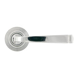 From The Anvil - Polished Chrome Avon Round Lever on Rose Set (Beehive) | Sku. 45617 | Trade Door Handles.