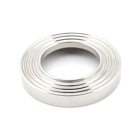 From The Anvil - Polished Chrome Avon Round Lever on Rose Set (Beehive) | Sku. 45617 | Trade Door Handles.