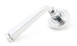From The Anvil - Polished Chrome Avon Round Lever on Rose Set (Beehive) | Sku. 45617 | Trade Door Handles.
