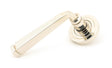 From The Anvil - Polished Nickel Avon Round Lever on Rose Set (Art Deco) | Sku. 45620 | Trade Door Handles.