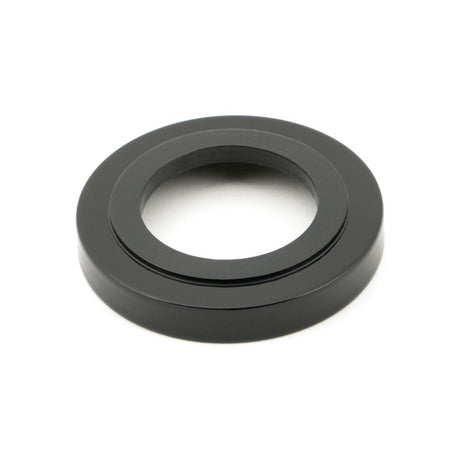 From The Anvil - Black Avon Round Lever on Rose Set (Art Deco) | Sku. 45624 | Trade Door Handles.