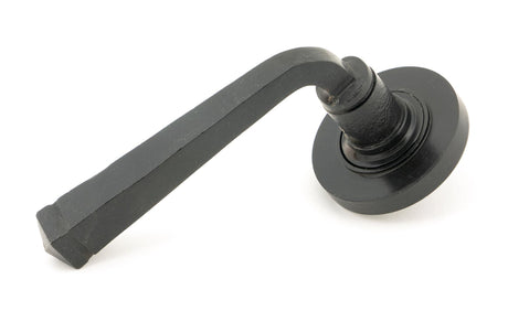From The Anvil - External Beeswax Avon Round Lever on Rose Set (Plain) | Sku. 45627 | Trade Door Handles.