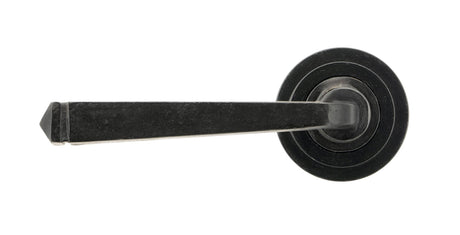 From The Anvil - External Beeswax Avon Round Lever on Rose Set (Art Deco) | Sku. 45628 | Trade Door Handles.