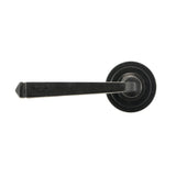 From The Anvil - External Beeswax Avon Round Lever on Rose Set (Art Deco) | Sku. 45628 | Trade Door Handles.