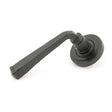 From The Anvil - External Beeswax Avon Round Lever on Rose Set (Art Deco) | Sku. 45628 | Trade Door Handles.