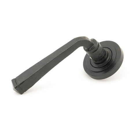 From The Anvil - External Beeswax Avon Round Lever on Rose Set (Art Deco) | Sku. 45628 | Trade Door Handles.