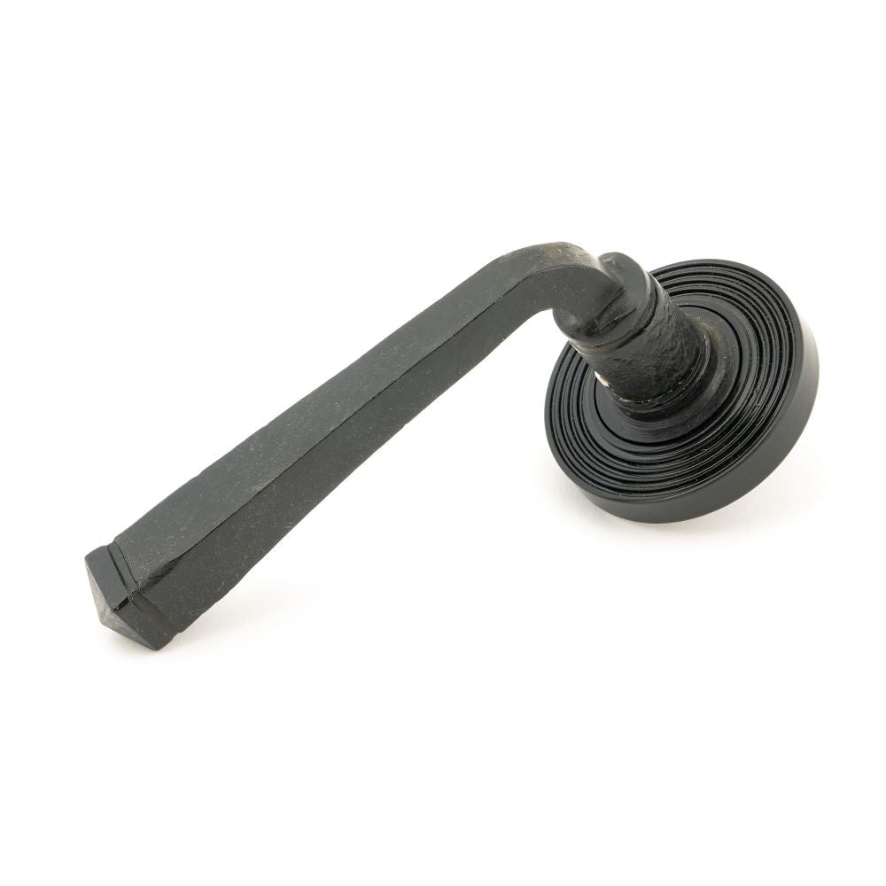 From The Anvil - External Beeswax Avon Round Lever on Rose Set (Beehive) | Sku. 45629 | Trade Door Handles.