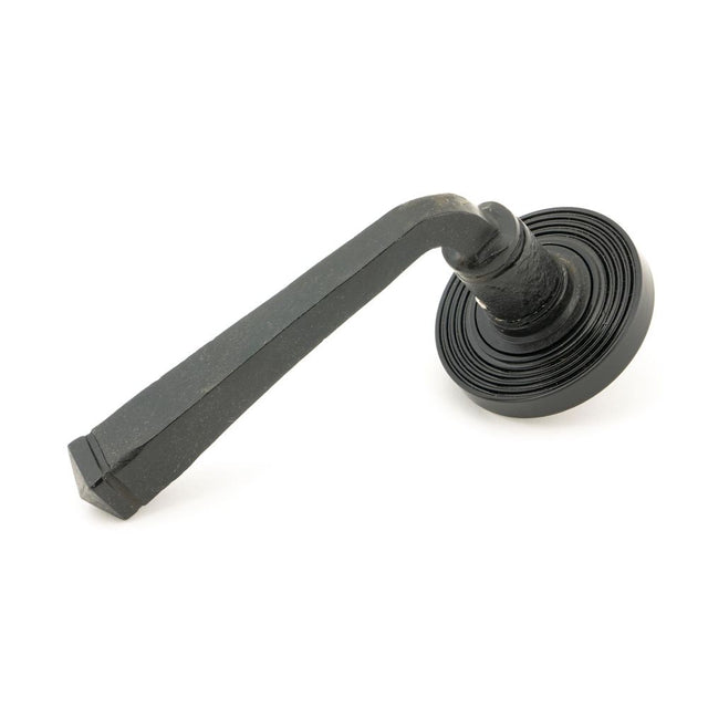 From The Anvil - External Beeswax Avon Round Lever on Rose Set (Beehive) | Sku. 45629 | Trade Door Handles.