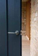 From The Anvil - Pewter Avon Round Lever on Rose Set (Art Deco) | Sku. 45632 | Trade Door Handles.