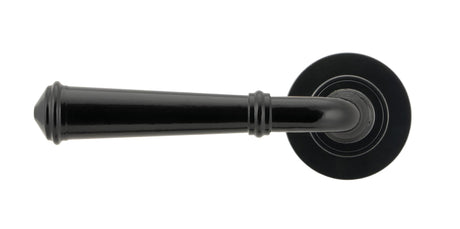 From The Anvil - Black Regency Lever on Rose Set (Plain) | Sku. 45635 | Trade Door Handles.