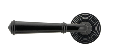 From The Anvil - Black Regency Lever on Rose Set (Beehive) | Sku. 45637 | Trade Door Handles.