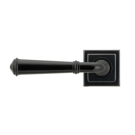 From The Anvil - Black Regency Lever on Rose Set (Square) | Sku. 45638 | Trade Door Handles.