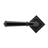 From The Anvil - Black Regency Lever on Rose Set (Square) | Sku. 45638 | Trade Door Handles.