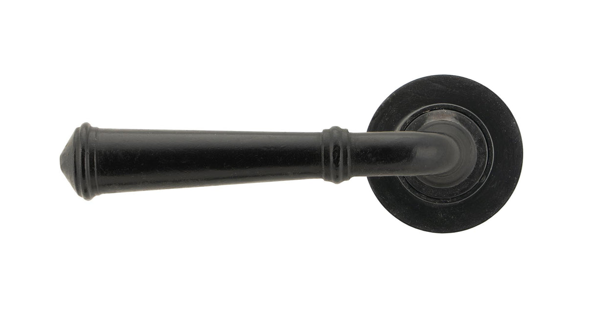 From The Anvil - External Beeswax Regency Lever on Rose Set (Plain) | Sku. 45639 | Trade Door Handles.