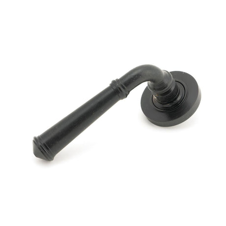 From The Anvil - External Beeswax Regency Lever on Rose Set (Plain) | Sku. 45639 | Trade Door Handles.